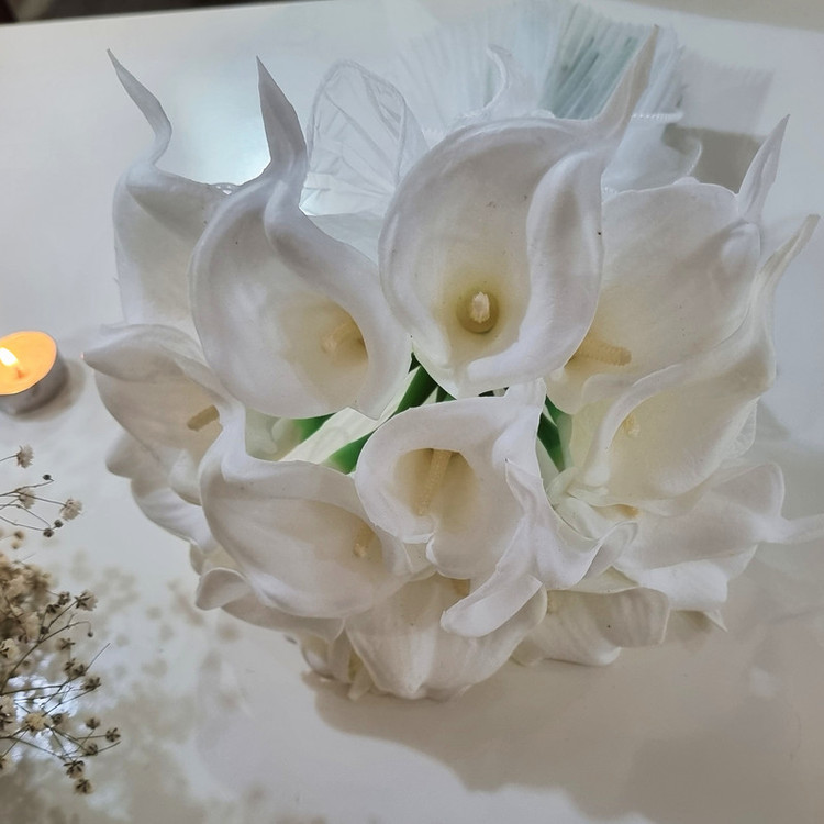 دسته گل مصنوعی مدل عروس شیپوری